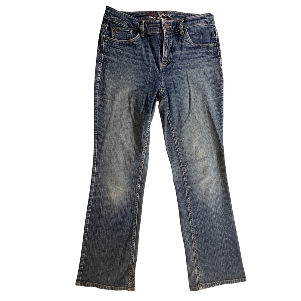 Tommy Hilfiger Hope Bootcut Jeans Womens 8R Blue Mid Rise Denim Casual Classic